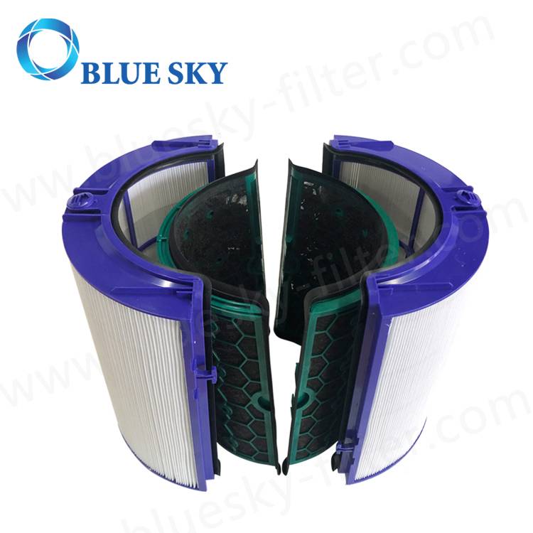 Activated Carbon Cartridge Hepa Filter Replacements For Dysons Hp04/tp04/dp04 Air Purifier Parts