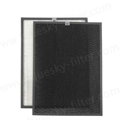 Customized China Panel Activated Carbon H13 True HEPA Air Purifier Filter Replacements